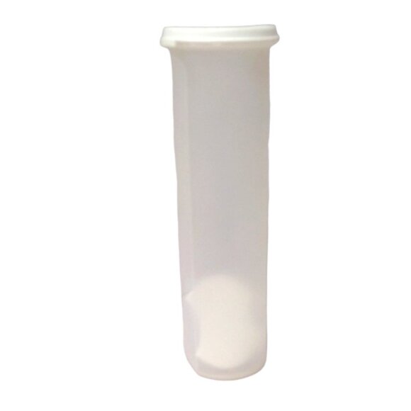 Vintage Tupperware Spaghetti Storage Container 1661-2 with White Lid - Picture 1 of 6